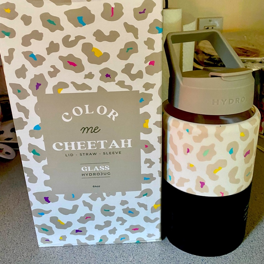 Hydrojug Glass color me cheetah 🐆